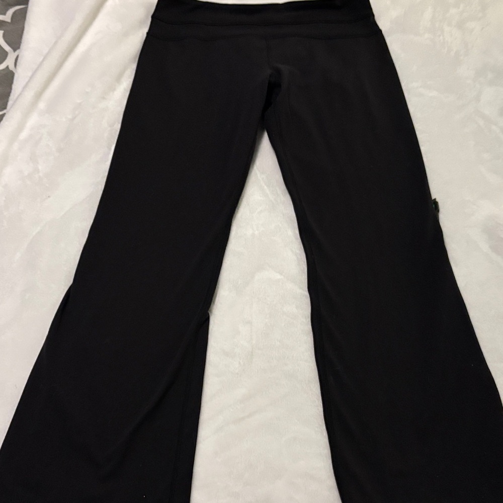 Lululemon Athletica Black Wide-Leg Pants